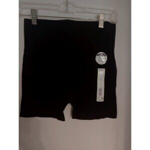 Wallflower NWT Exercise Bike Shorts Women's L Seamless Black Insta-Smooth